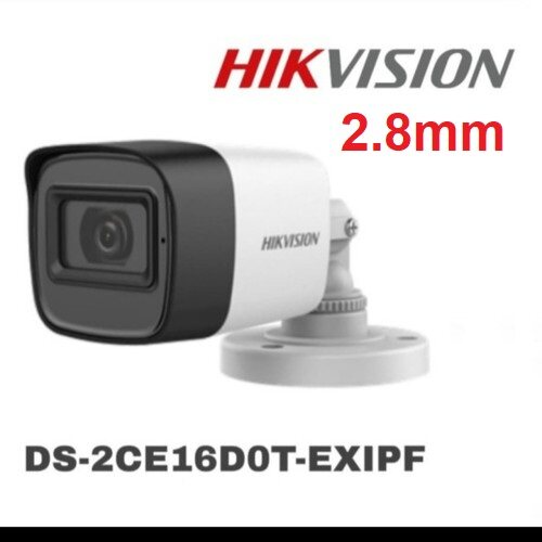 Hikvision 2MP Bullet or Turret Analog CCTV Camera - DS-2CE76D0T-EXIPF / DS-2CE16D0T-EXIF - Hikvision CCTV Camera