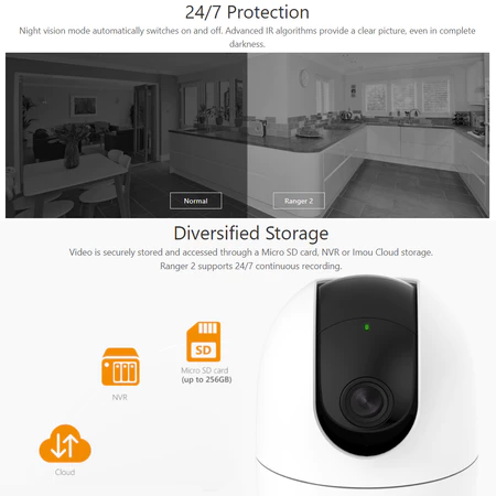8 x Ranger 2 1080P with NVR Wireless Recorder 8 Channel Indoor