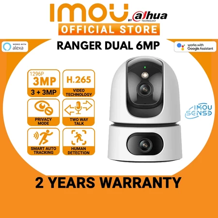 Ranger Dual 6MP 3+3MP AI Human Detection Two Way